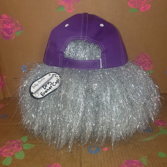 NEW BILLY BOB'S PURPLE DRY ERASER BASEBALL CAP HAT - Picture 4 of 13